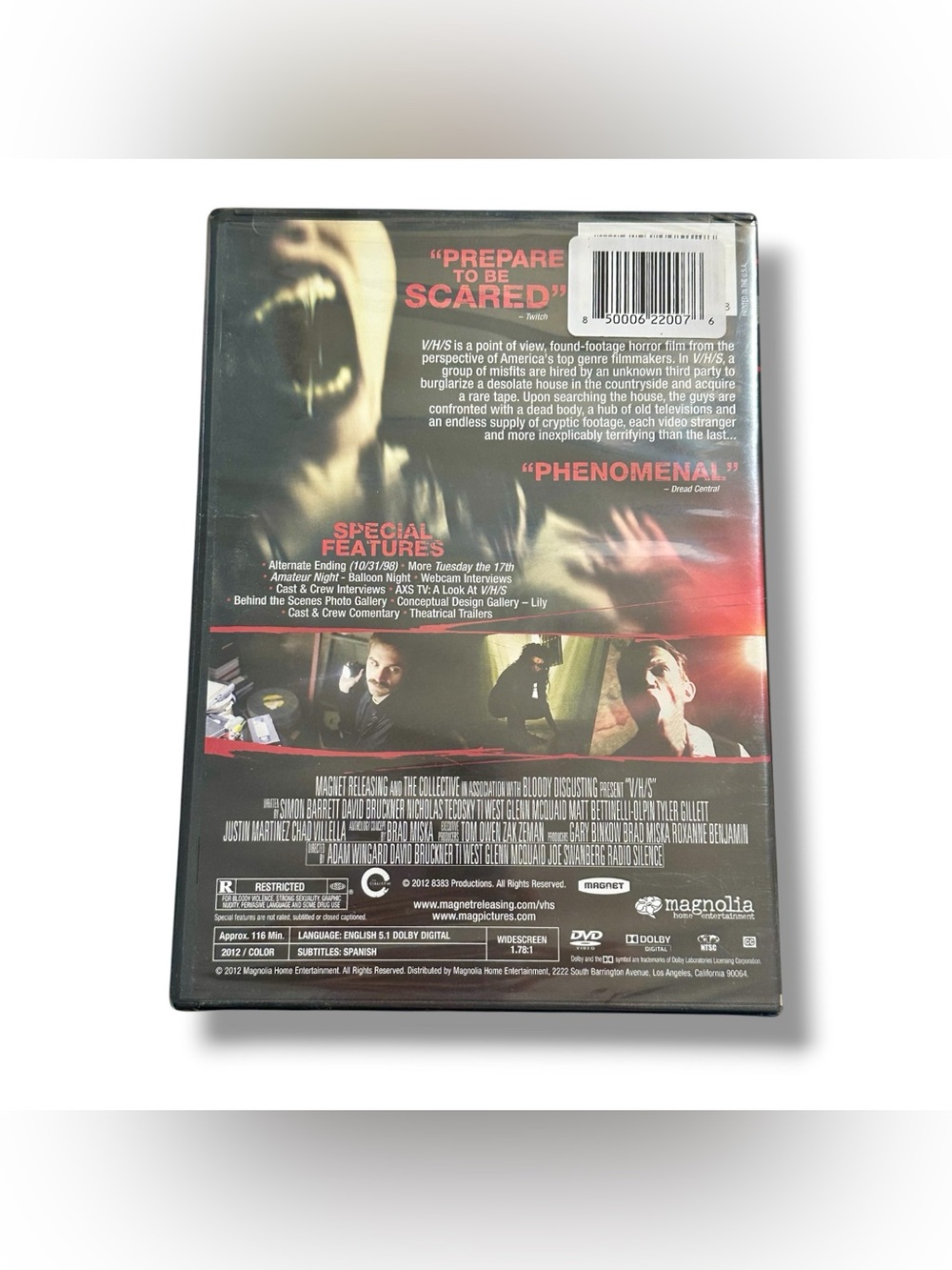 V/H/S DVD - Picture 2 of 3